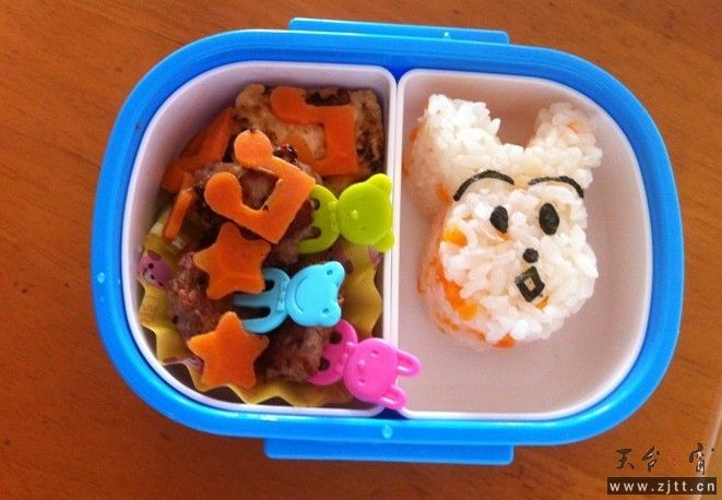 做了胡萝卜丁饭。