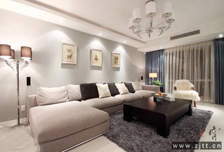 转一下角度~~看到客厅的全景。