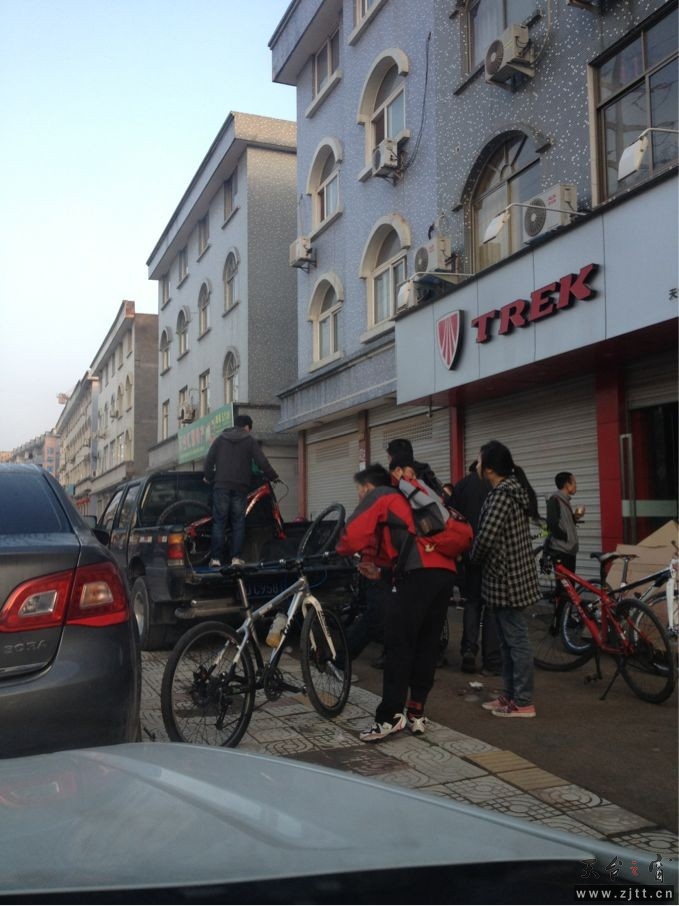 就是这家天台悦单车TREK店我不知道车子到底怎么修的？