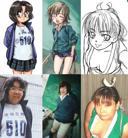 漫画模特