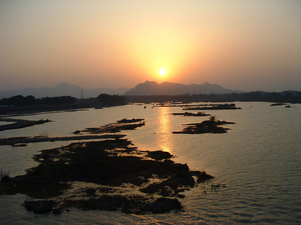 始丰夕照