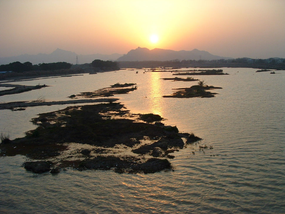 始丰夕照