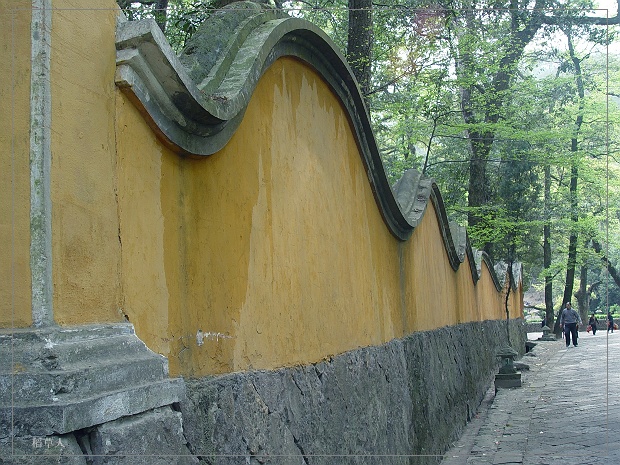国清寺外