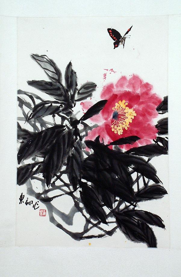 博物馆展出的画