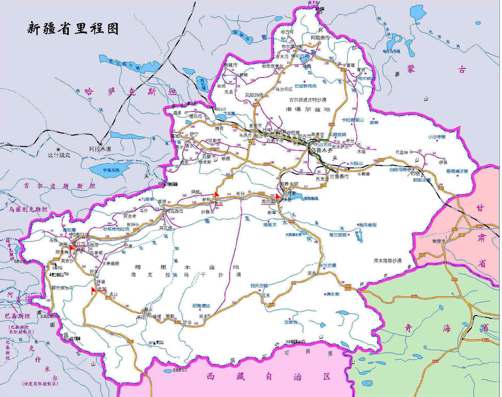 西藏行四川至西藏路线图(更新中)