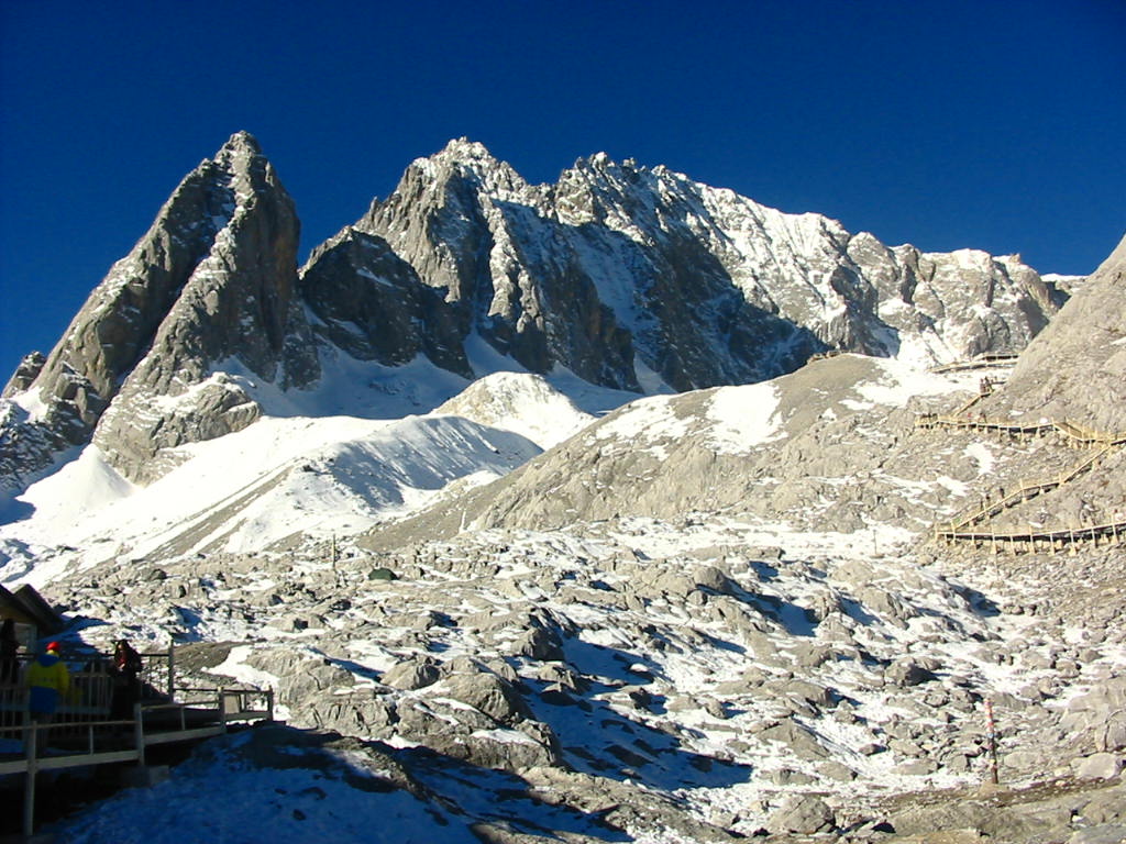 美丽的玉龙雪山