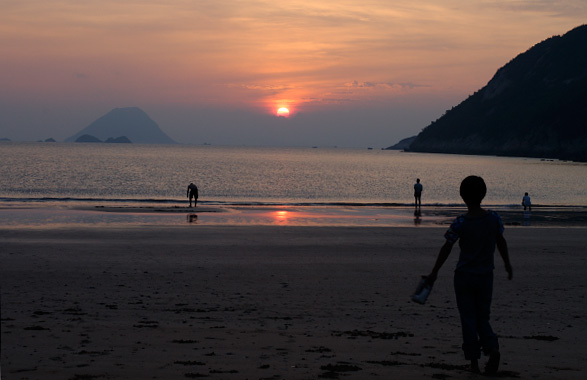 温岭水桶岙沙滩休闲游PP