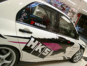 ``````与SUBARU对抗的EVO`````