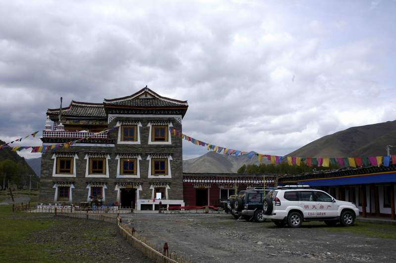 西藏风光，老木摄