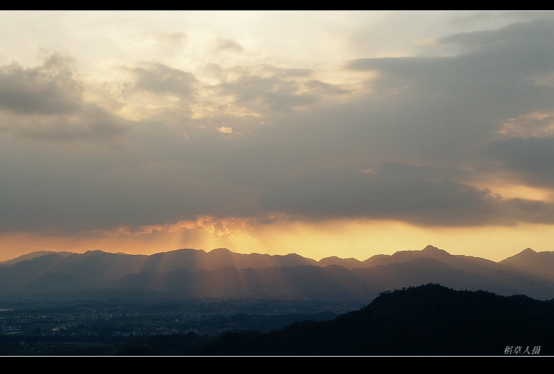 高山、流云