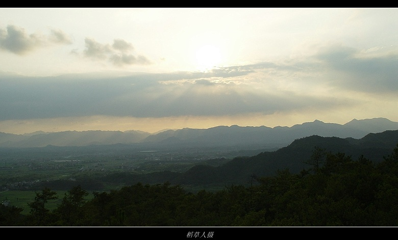 高山、流云