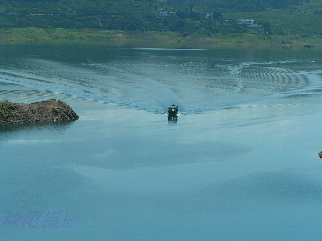 摩托新昌沃洲湖景区一日游pp.