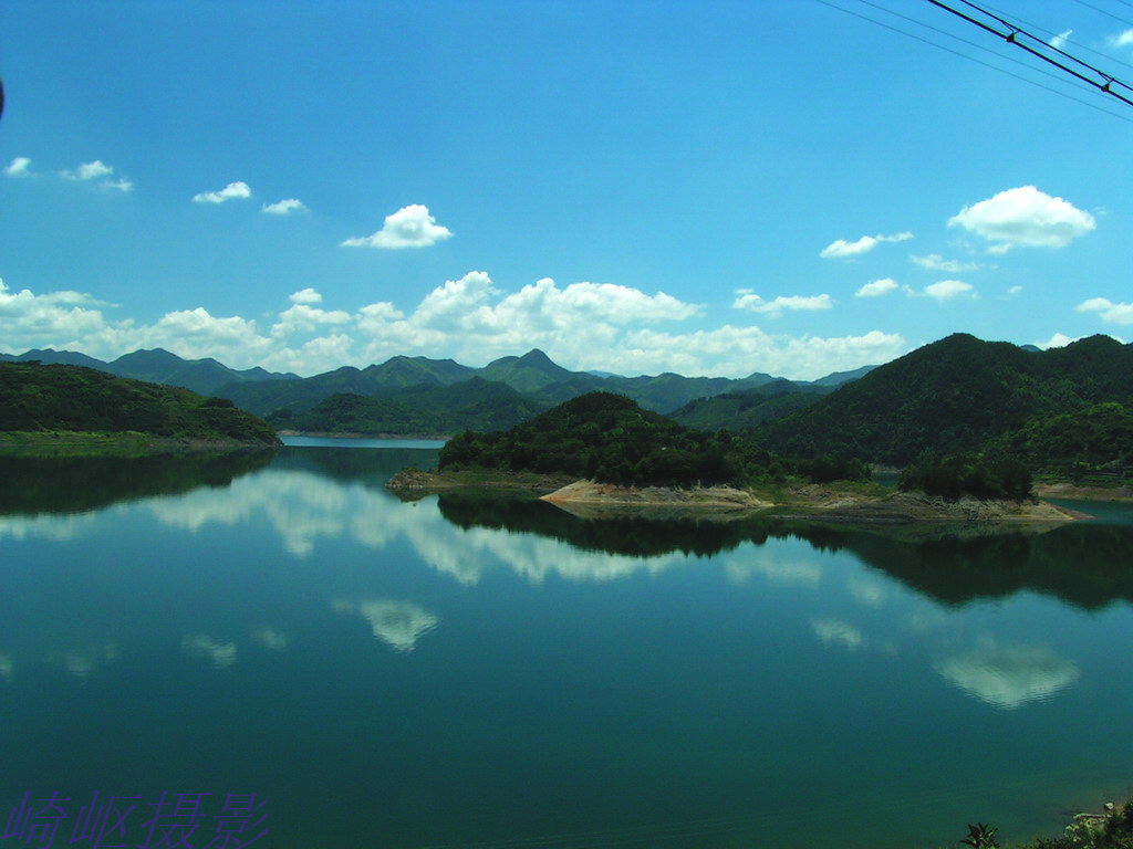 摩托新昌沃洲湖景区一日游pp.