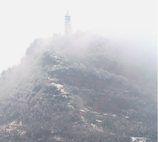 [原创]雪中的赤城山