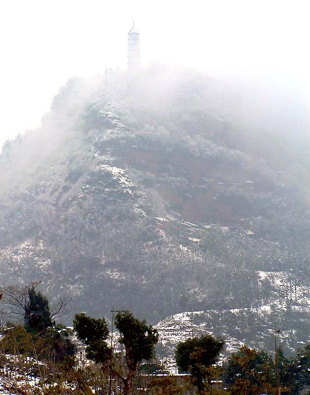 [原创]雪中的赤城山