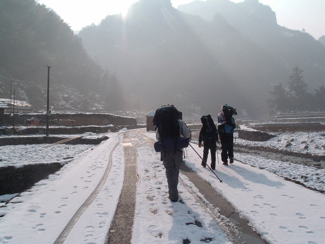 大雷山踏雪--(先睹为快)