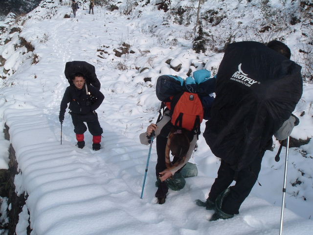 大雷山踏雪--(先睹为快)