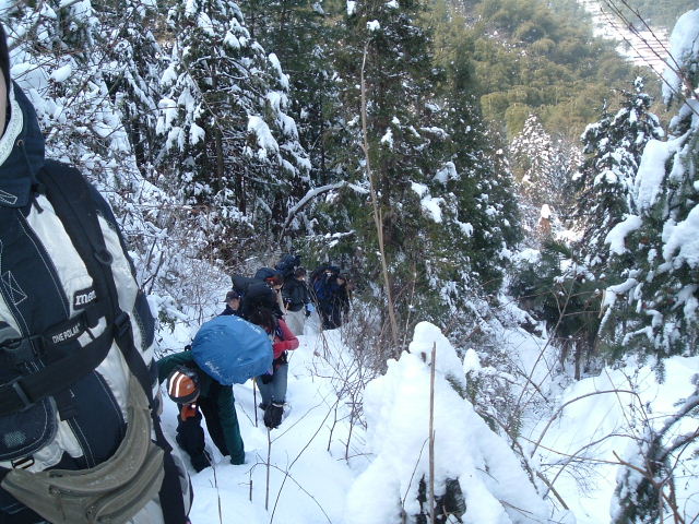大雷山踏雪--(先睹为快)