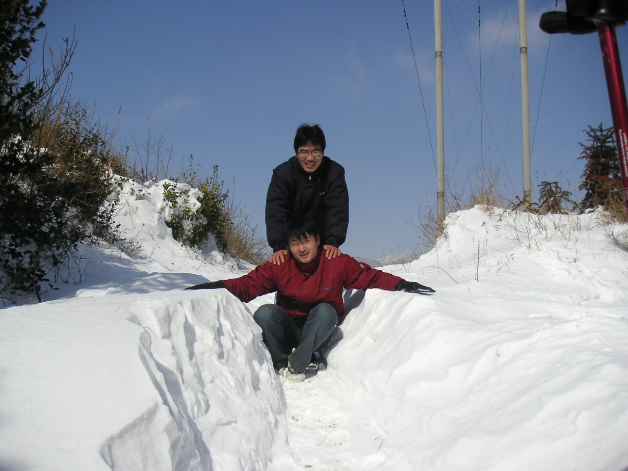 2005年1月1日北山冰雪世界行
