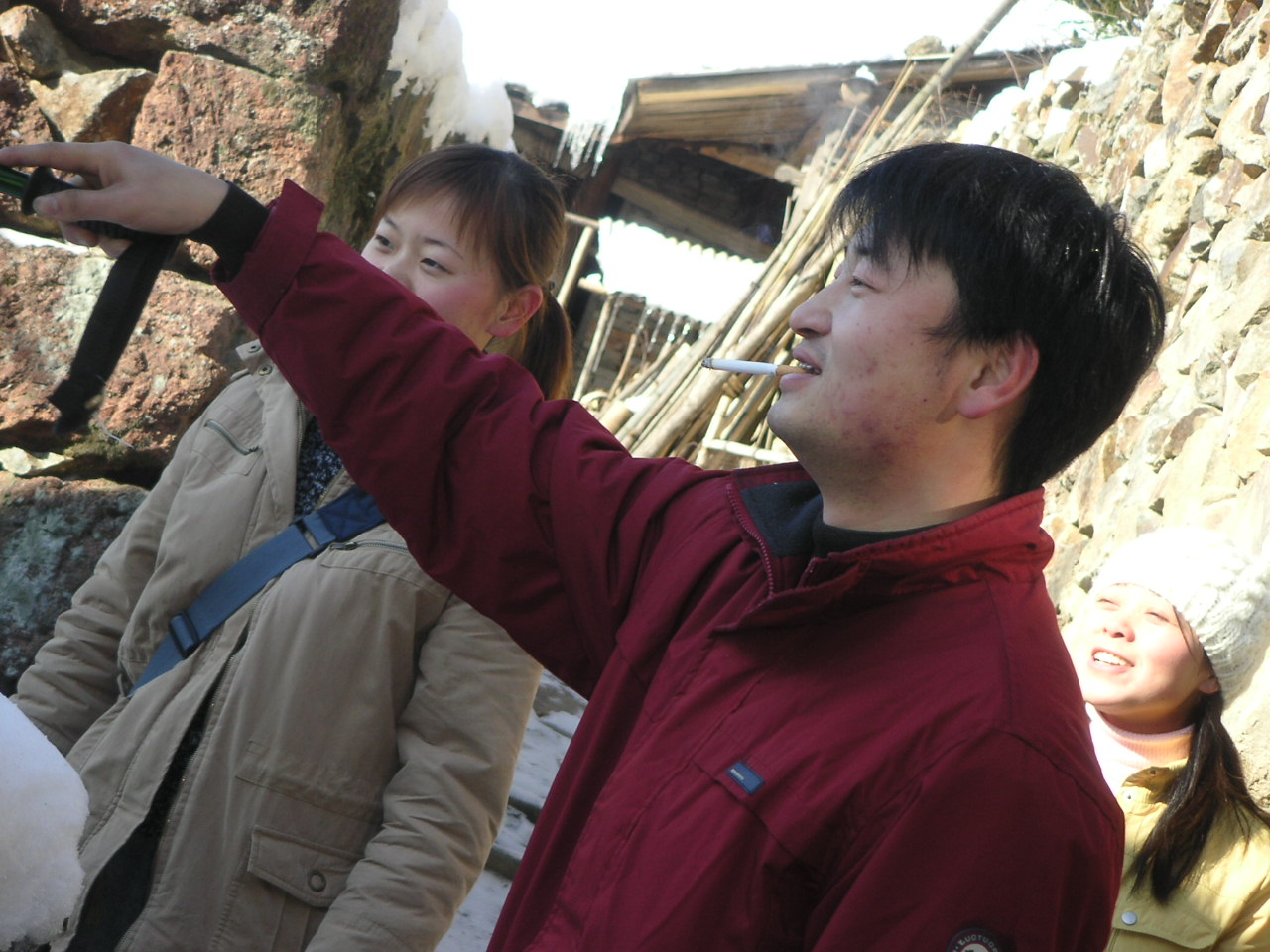 2005年1月1日北山冰雪世界行