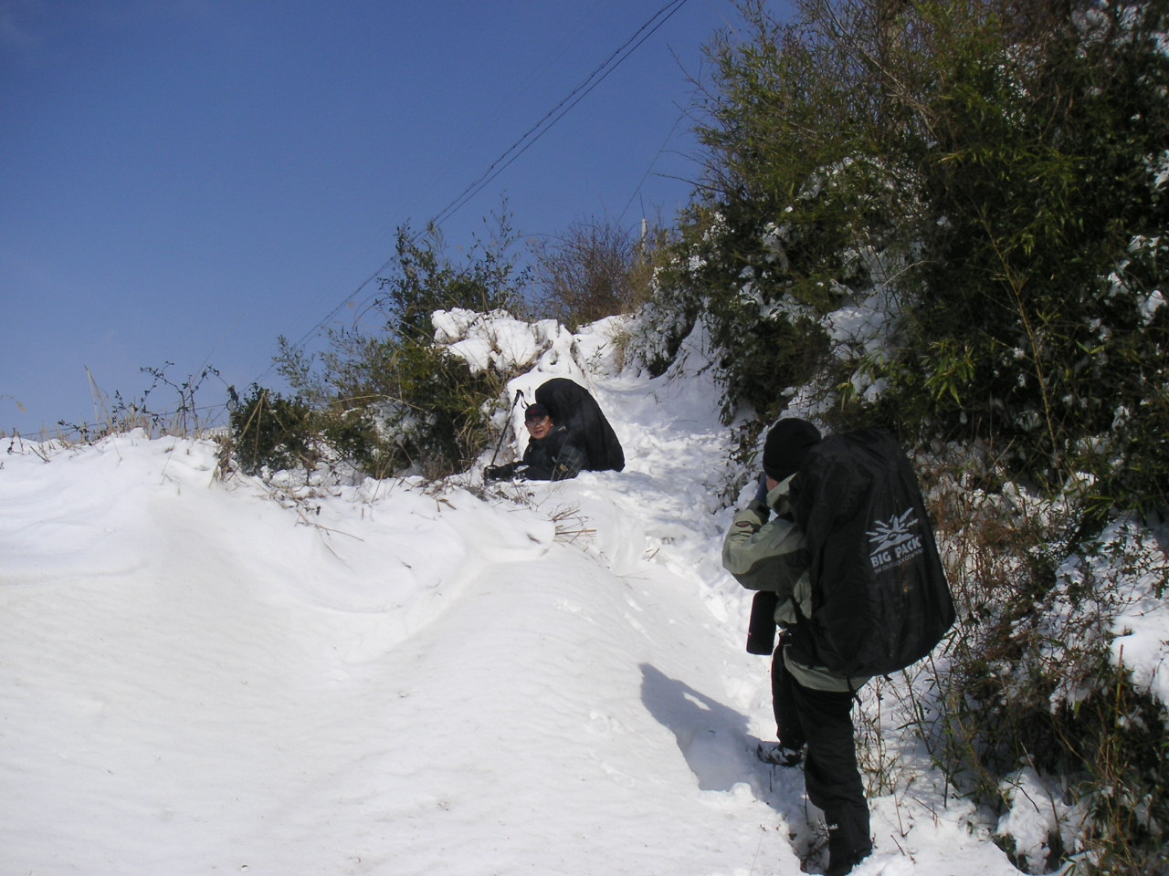 2005年1月1日北山冰雪世界行