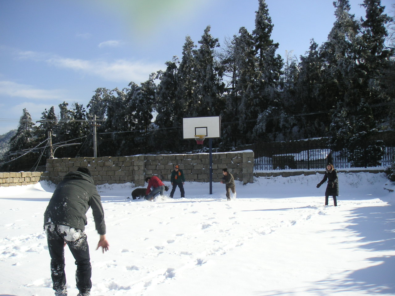 2005年1月1日北山冰雪世界行