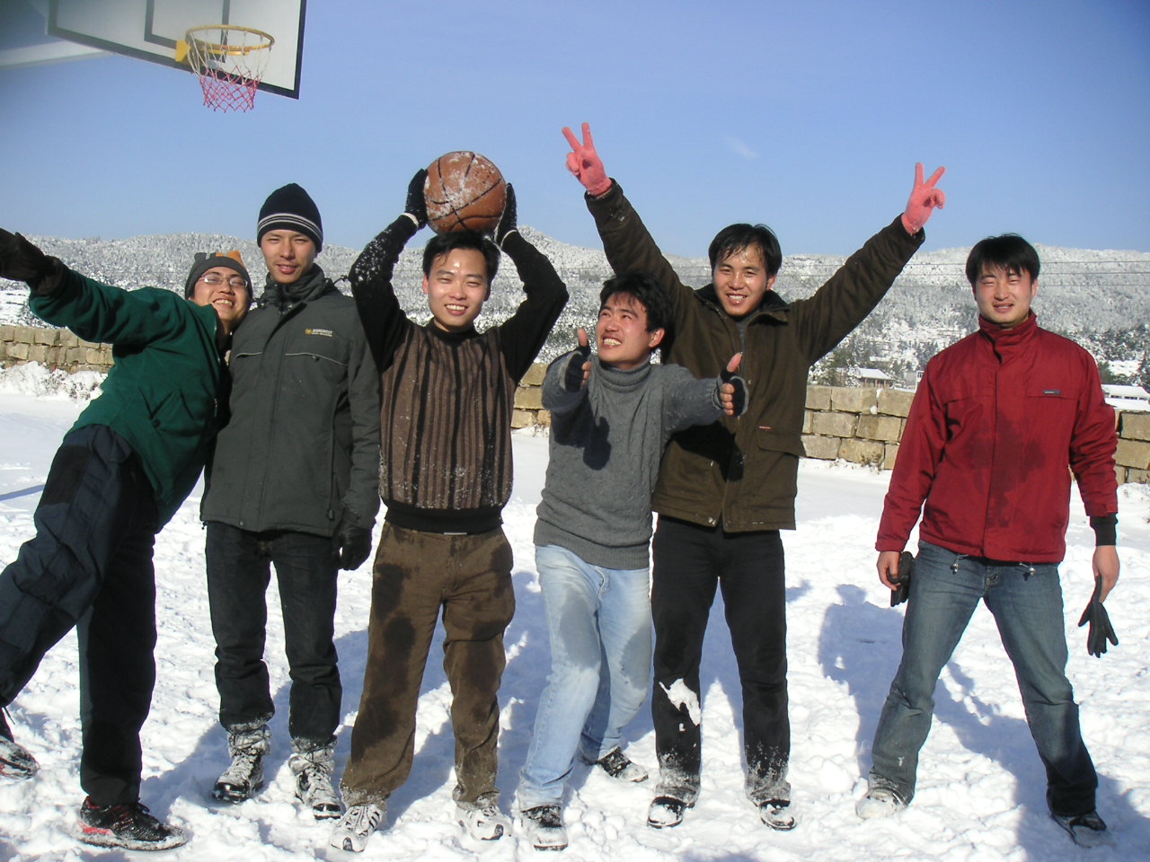2005年1月1日北山冰雪世界行