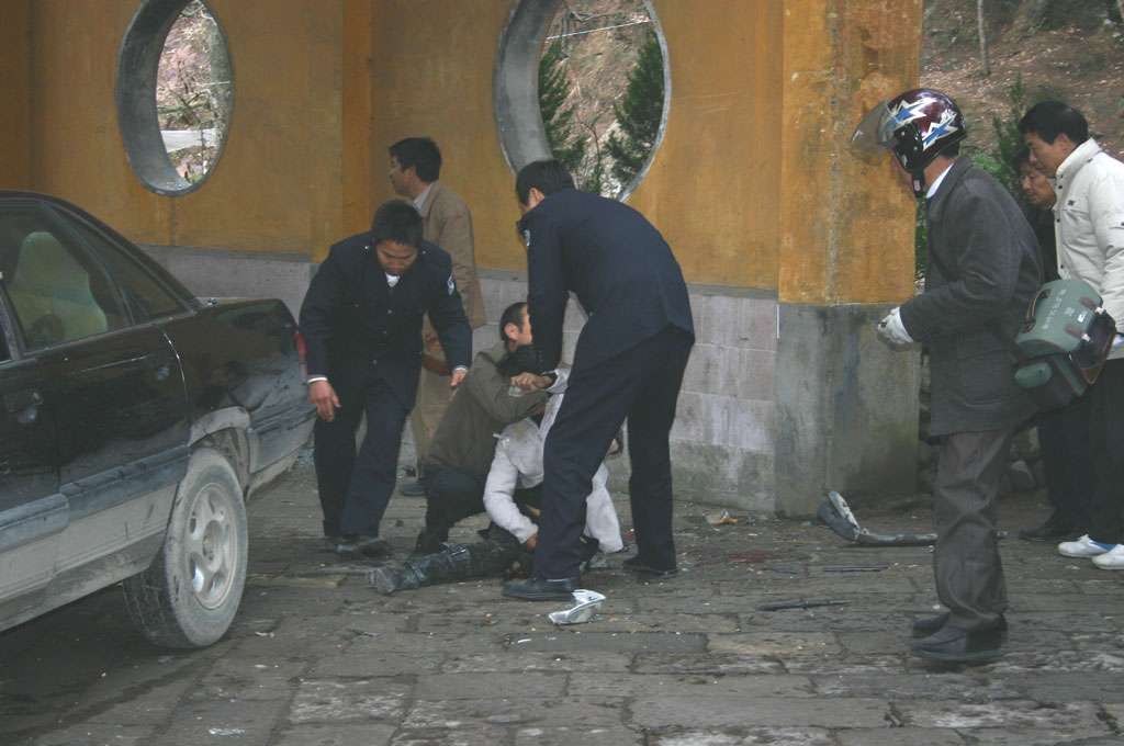 车祸惨案发生时