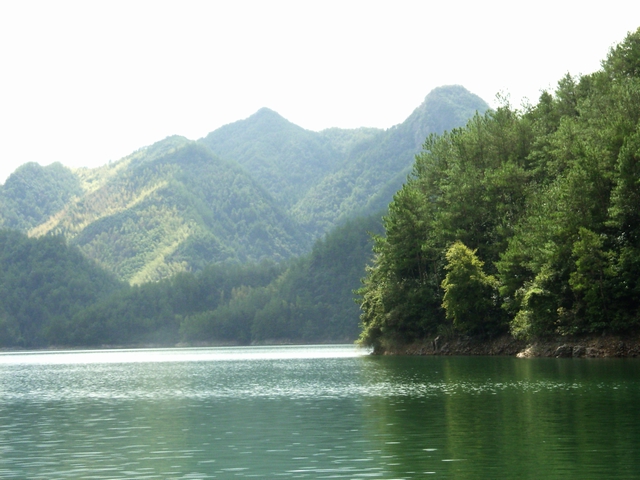 我眼中的寒山湖景区