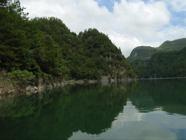 我眼中的寒山湖景区