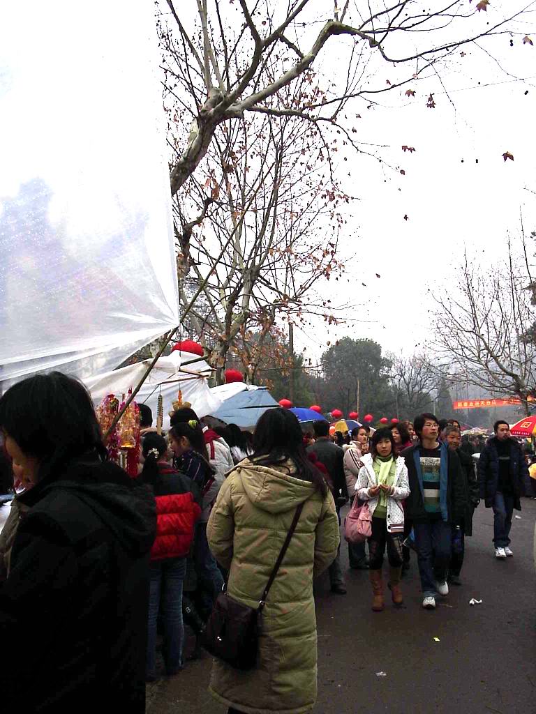 大年初一逛国清