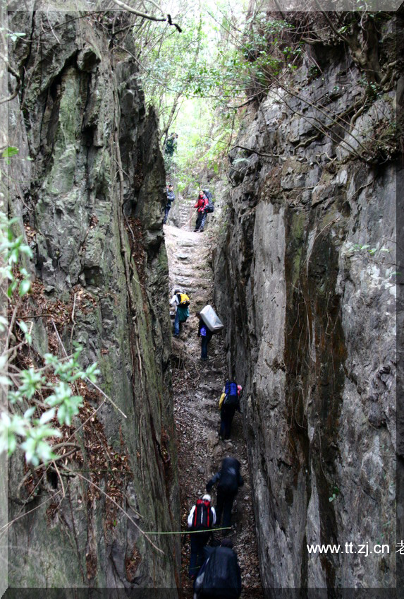 2005.2.26-27黄岩划岩山徒步PP