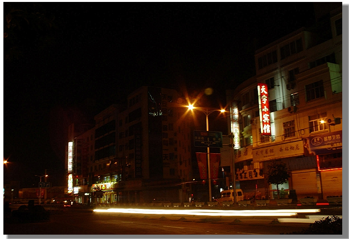 &天台夜景4张&