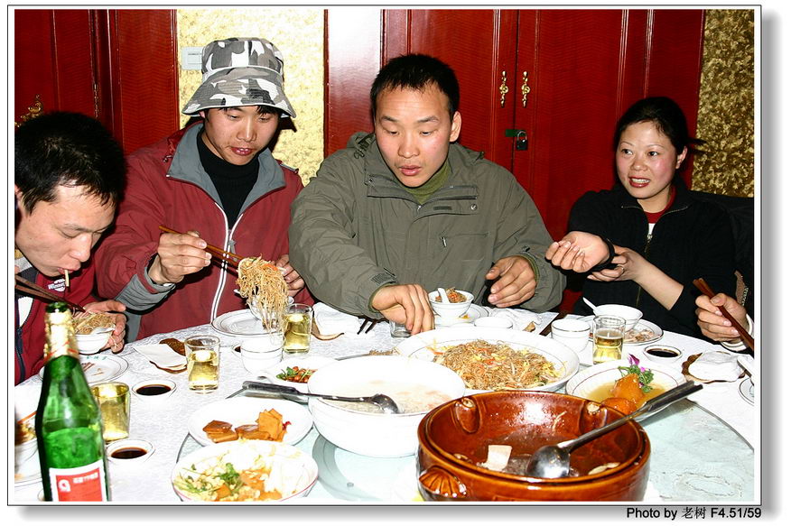 浙东之行驴友FB时亮相