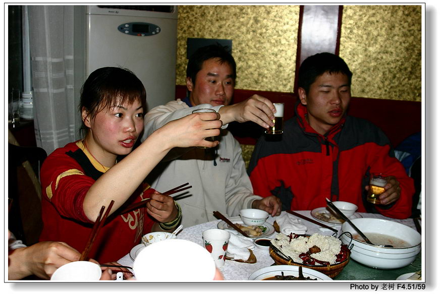 浙东之行驴友FB时亮相