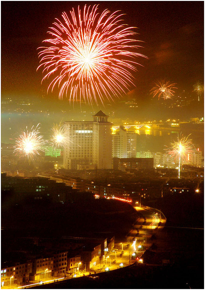 老许也拍夜景