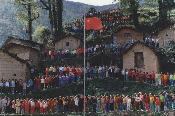 最震撼的升国旗仪式