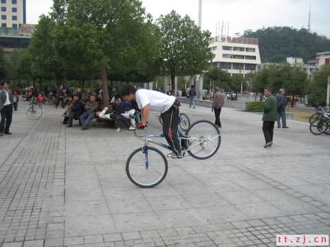 老样头的自行车特技表演专场PP
