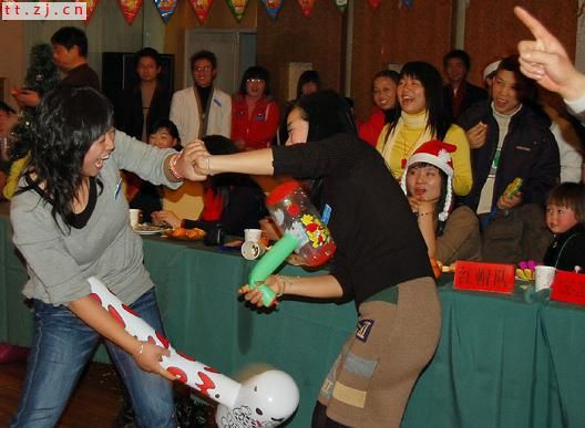 2006年,圣诞晚会PP..