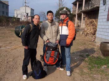 放脚筋之旅，吃住在鹧鸪山上