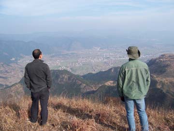 放脚筋之旅，吃住在鹧鸪山上