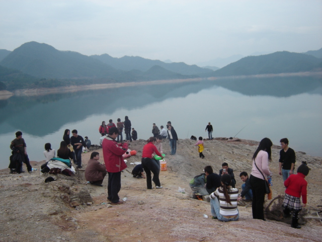 20060305寒山湖、明岩、九遮山20060305之行小记