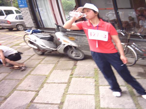 台山博览队在＂户外越野挑战赛＂中