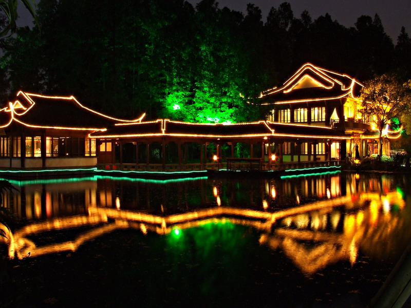 西湖夜景