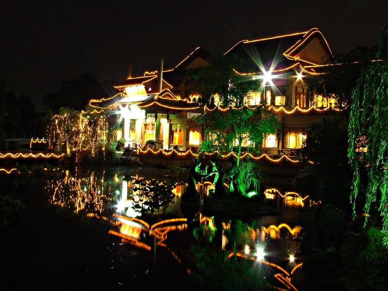 西湖夜景