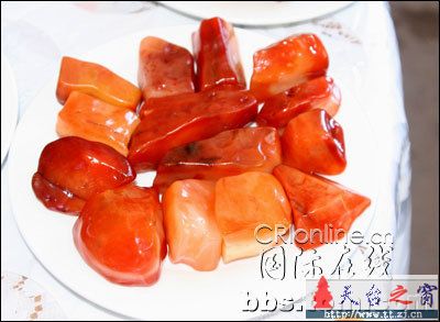 石头做的满汉全席
