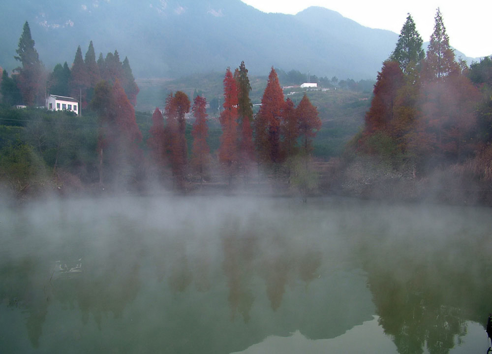寒山湖与小溪坑