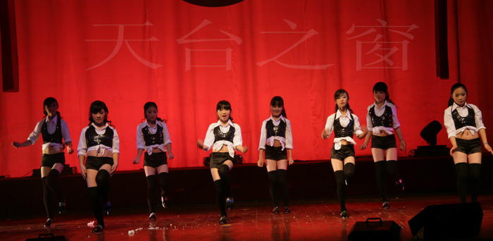 天台第十一届中小学文艺会演一些精彩表演