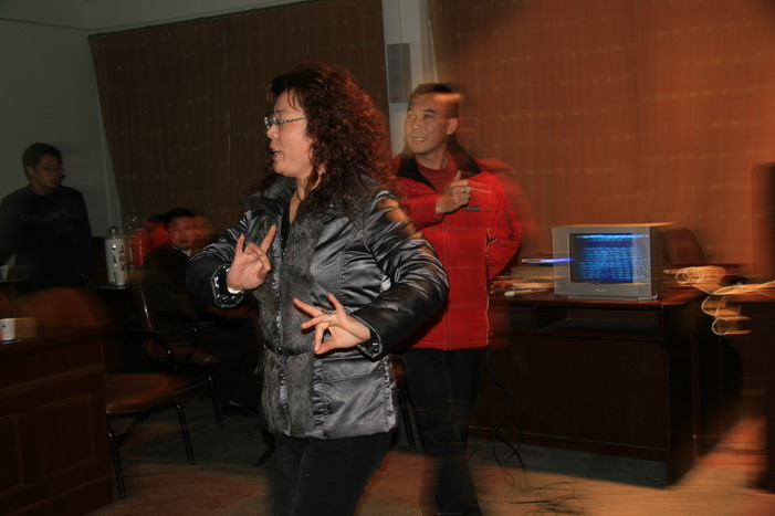 2007圣诞夜与义乌戏迷联欢交流