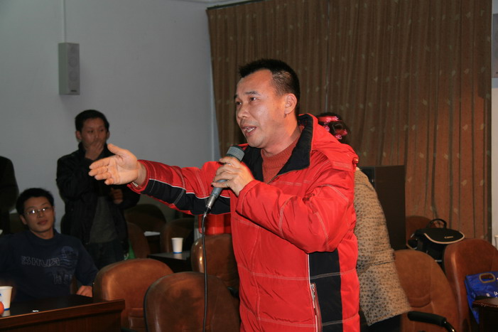 2007圣诞夜与义乌戏迷联欢交流